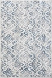 Dynamic Rugs MOSAIC 1672-115 Cream and Grey and Blue